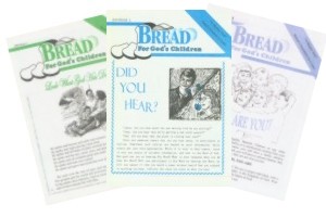 Our bi-monthly magazine, Bread For God's Children